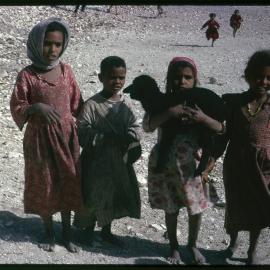Children at the Valley of the Kings