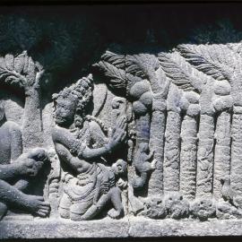 Carving at Prambanan Temple