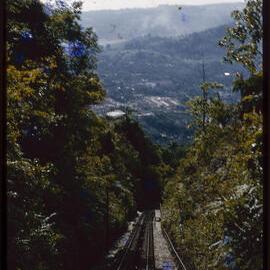 View from Back of a Train