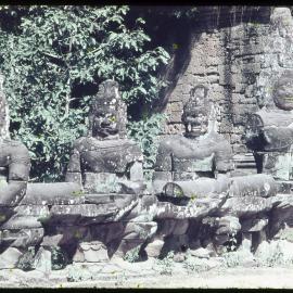 Statues at Angkor Thom, Siem Reap