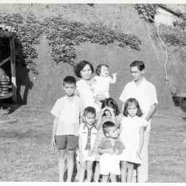 Man, Woman and Six Children