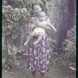 Woman Holding a Baby