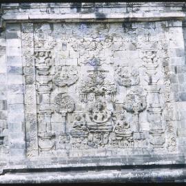 Bas-Relief at Candi Mendut, Central Java