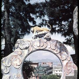 Statue in Tiger Balm Garden, Hong Kong