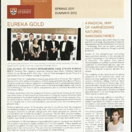School of Physics Alumni News, Spring 2011/Summer 2012