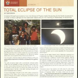 School of Physics Alumni News, Autumn 2013