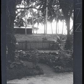 [Manum Island, New Guinea] A Manam Canoe Returning from Awar Village