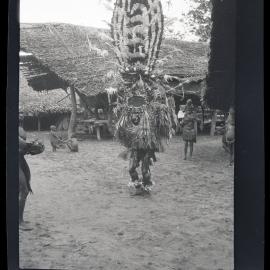 [Manum Island, New Guinea] One of the Tumburan Dancers at Sisimaŋgum