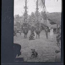 [Manum Island, New Guinea] Tumburan Dancing at Sisimaŋgum