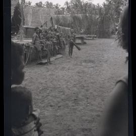 [Manum Island, New Guinea] The Orchestra Accompanying the Dancers