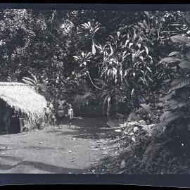 [Manum Island, New Guinea] In the Homestead of Badi of Boromwamwamwa Clan