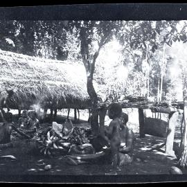 [Manum Island, New Guinea] Preparing for a Presentation Feast