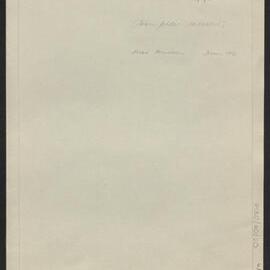 Correspondence with I Houison