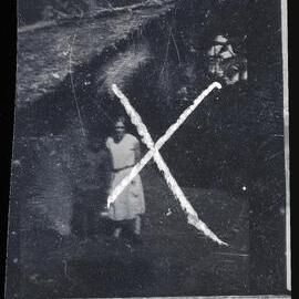 [Manum Island, New Guinea] Self [Wedgwood] and Dzuolaine 