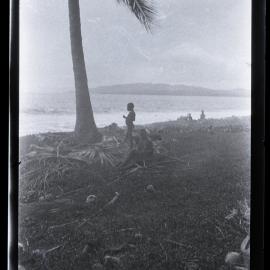 [Manum Island, New Guinea] People from the Ramu Valley Inland from Awar