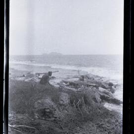 [Manum Island, New Guinea] People from the Ramu Valley Inland from Awar
