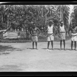 [Manum Island, New Guinea] Finished Timers on their way back to their Homes on the Sepic