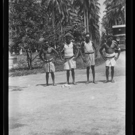 [Manum Island, New Guinea] Finished Timers on their way back to their Homes on the Sepic