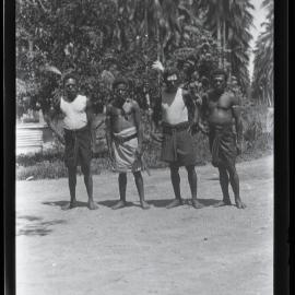 [Manum Island, New Guinea] Finished Timers on their way back to their Homes on the Sepic