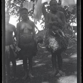[Manum Island, New Guinea] Badzaba and her Baby Shortly after her Period of Seclusion 