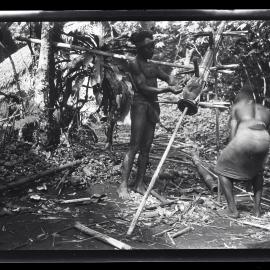 [Manum Island, New Guinea] Tsedam and Zoromota Making the laŋolaŋo