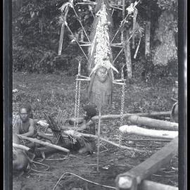 [Manum Island, New Guinea] The Lower Part of the Finished laŋolaŋo of Yabu’s Canoe