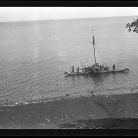 [Manum Island, New Guinea] Mamboti’s Canoe. Badiadega's Canoe on a Trial Trip