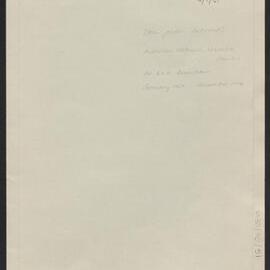 Correspondence with BLH Hornshaw