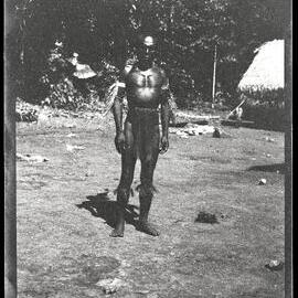 [Manum Island, New Guinea] Borogam of Buriata in Mourning for his Son
