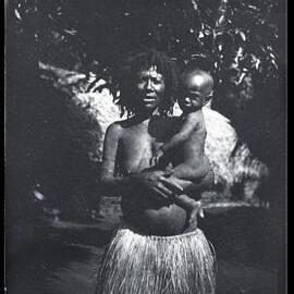 [Manum Island, New Guinea] Maida, and her Son’s Daughter Gebia