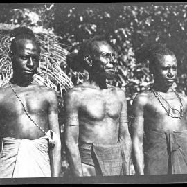 [Manum Island, New Guinea] Yabururu and his Two Sons