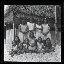 [Narau] A Group of Young Girls and Children in Gadaraua’s Homestead