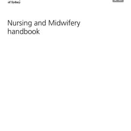Nursing and Midwifery Handbook 2010