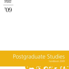 Postgraduate Studies Handbook 2009