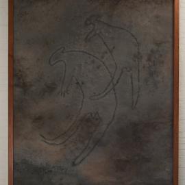 Cast of Rock Engraving, Macleay Museum Western Foyer