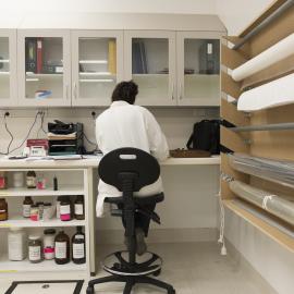 Sydney University Museum's Conservation Laboratory
