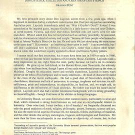 Obituary for Donald C Laycock