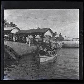 [Narau] Mr Cude Standing at the Head of the Steps