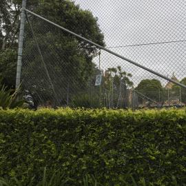 View of Tennis Courts on the Chau Chak Wing Museum Site