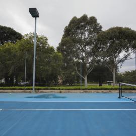 Tennis Courts on the Chau Chak Wing Museum Site