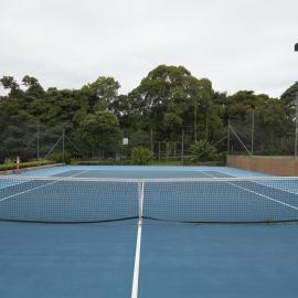 Tennis Courts on the Chau Chak Wing Museum Site