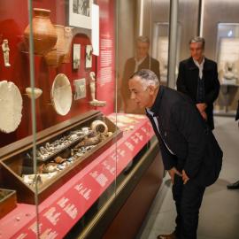Dr Mustafa Waziry, Secretary General of the Supreme Council of Antiquities, Visiting the Chau Chak Wing Museum