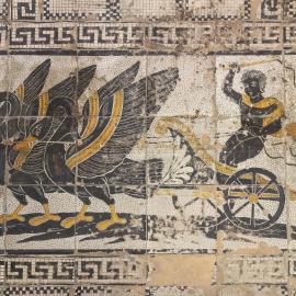 Decorated Floor of the Oriental Studies Room Lobby 