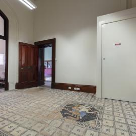 Decorated Floor of the Oriental Studies Room Lobby 