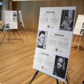 Unissued Diplomas Exhibition and Opening by Ukraine's Ambassador to Australia HE Vasyl Myroshnychenko