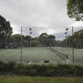 Tennis Courts on the Current Chau Chak Wing Museum Site