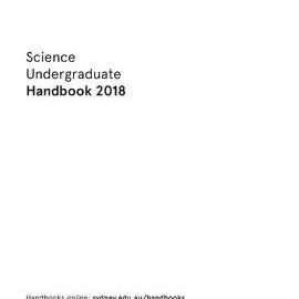 Faculty of Science Undergraduate Handbook 2018