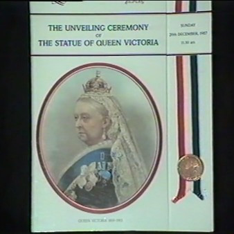 The Unveiling Ceremony of the Statue of Queen Victoria