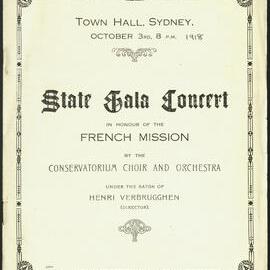 State Gala Concert in Honour of the French Mission