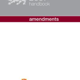 Medicine Handbook 2007 - Amendments